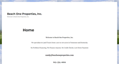 Desktop Screenshot of beachoneproperties.com